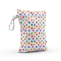 Nepremokavé vrecko XKKO Veľkosť M - Watercolour Polka Dots
