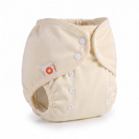 Vrchné plienkové nohavičky XKKO One Size - Pastel Yellow