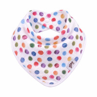 Bambusová šatka XKKO BMB Digi - Watercolour Polka Dots