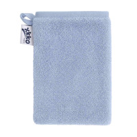 BIO bavlnené froté žinka XKKO Organic - Baby Blue