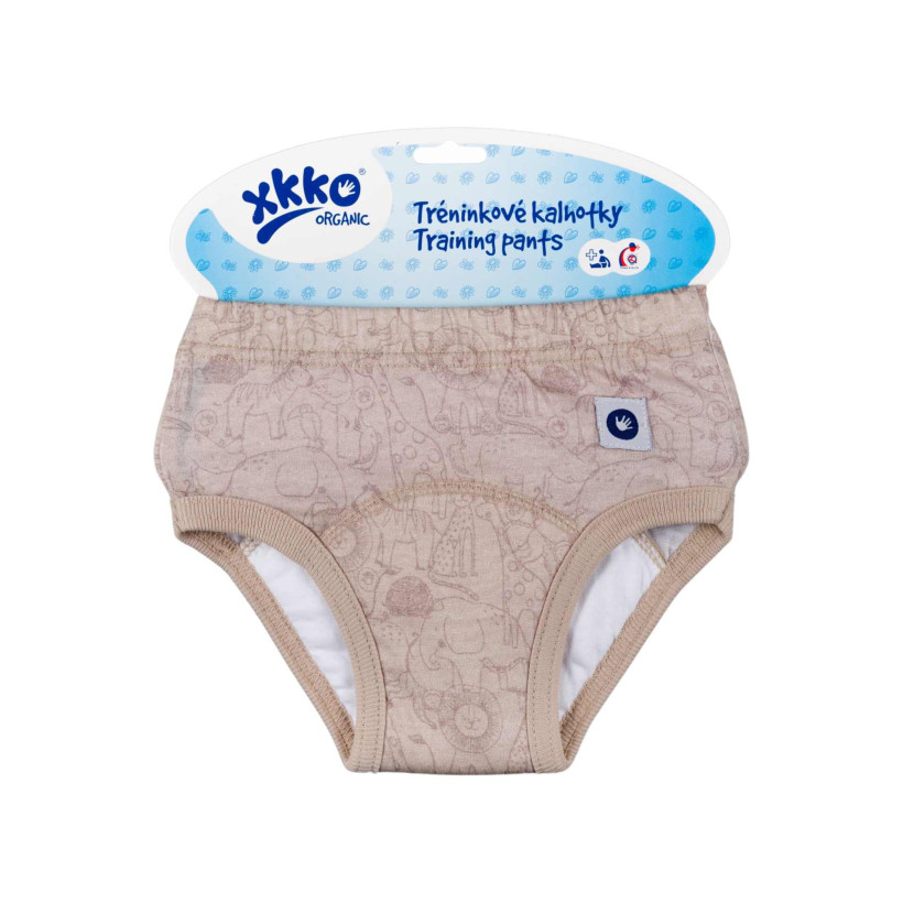 Tréningové nohavičky XKKO Organic - Safari Atmosphere Veľkosť L