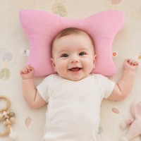 XKKO BMB Vankúš z bambusového mušelínu - Baby Pink