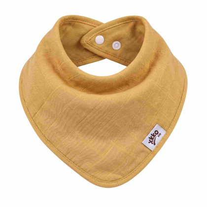 Bambusová šatka XKKO BMB Colours - Honey Mustard