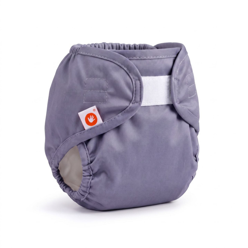 Vrchné plienkové nohavičky XKKO Newborn - Lavender Aura