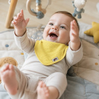 Bambusová šatka XKKO BMB - Lemon 3x1ks VO bal.