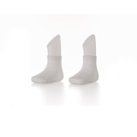 Ponožky XKKO BMB Pastels White VO bal.