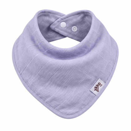 Bambusová šatka XKKO BMB Colours - Lavender Aura