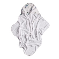 Bambusová froté osuška s kapucňou XKKO BMB 90x90 - Dream Catcher 5x1ks (VO bal.)