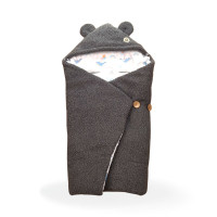 Zimný zavinovací fusak do autosedačky XKKO LUX - Sky Whale