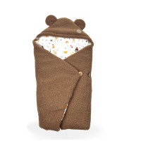 Zimný zavinovací fusak do autosedačky XKKO LUX - Wild Forest