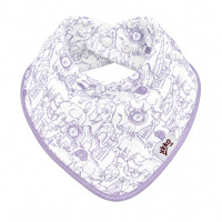 Bambusová šatka XKKO BMB Safari - W/Lavender Aura