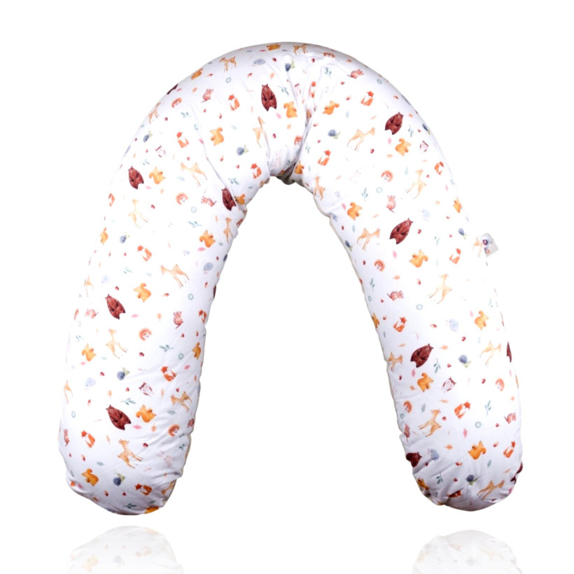 Veľký dojčiaci vankúš XKKO LUX - Wild Forest