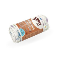 Bambusové obrúsky XKKO BMB 30x30 Digi - Blue Wildflowers MIX