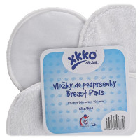 Froté vložky do podprsenky XKKO Organic - Biele