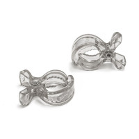 XKKO Klipy na kočík 2ks - Clear Water 5x1pár VO bal.