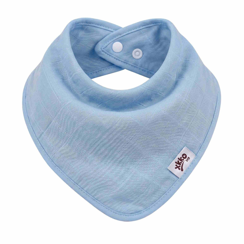 Bambusová šatka XKKO BMB - Baby Blue