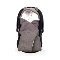 Zimný zavinovací fusak do autosedačky XKKO LUX - Sky Whale