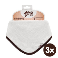 Bambusová šatka XKKO BMB - Natural 3x1ks VO bal.