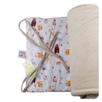 Mantinel do postieľky XKKO LUX 180cm - Wild Forest