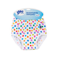 Tréningové nohavičky XKKO Organic - Watercolor Polka Dots