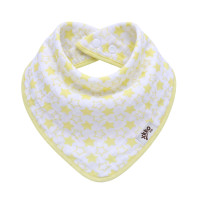 Bambusová šatka XKKO BMB - Little Stars Lemon
