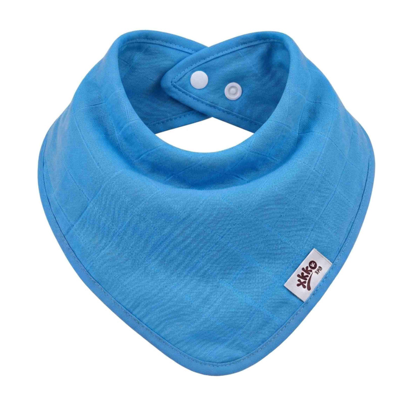Bambusová šatka XKKO BMB - Cyan