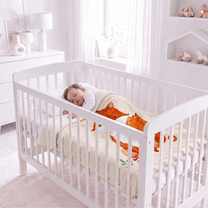 Španielska detská deka XKKO LUX 75x100 - Fox