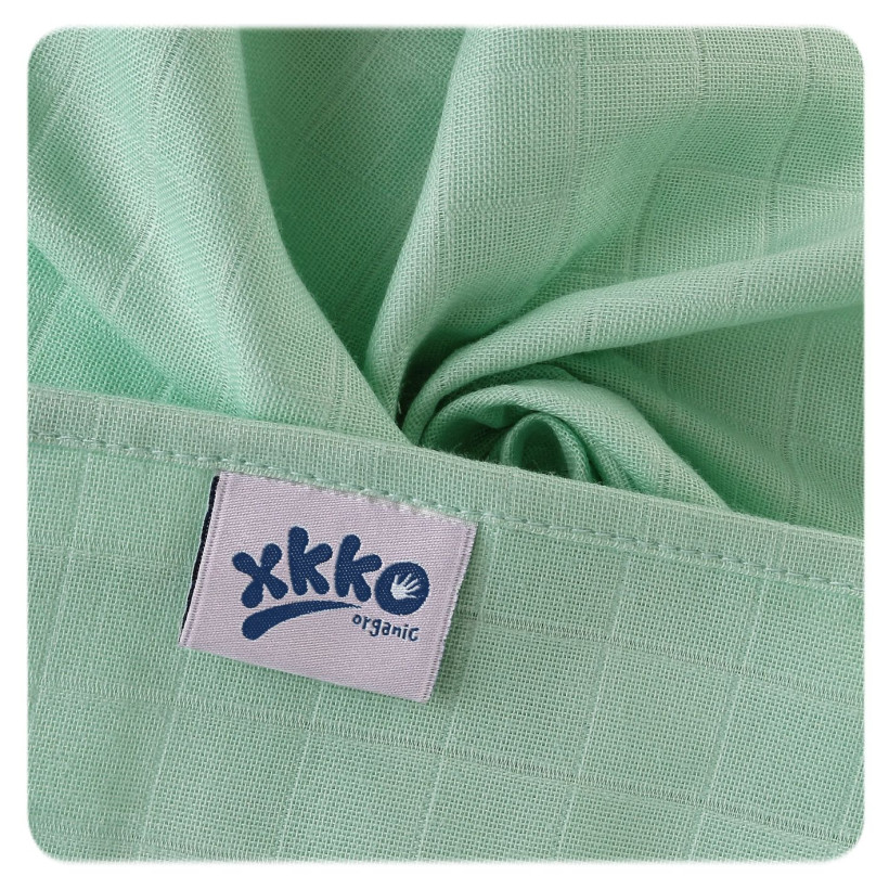 Plienky z biobavlny XKKO Organic 70x70 Staré časy - Pastels for Boys