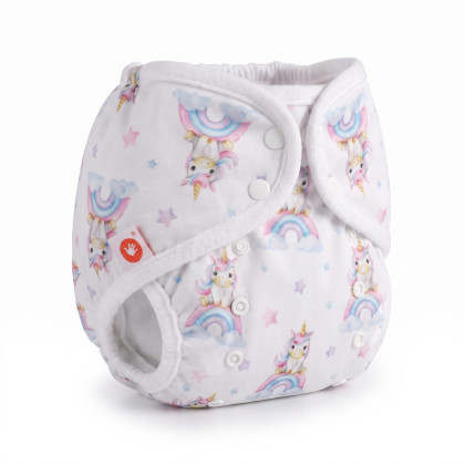 Vrchné plienkové nohavičky XKKO One Size - Unicorns