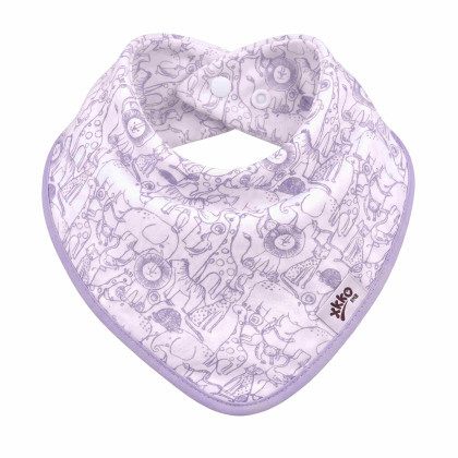 Bambusová šatka XKKO BMB Safari - Lavender Aura