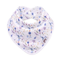 Bambusová šatka XKKO BMB Digi - Blue Wildflowers