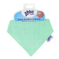 Šatka XKKO Organic Staré časy - Light Green