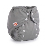 Vrchné plienkové nohavičky XKKO One Size - Grey