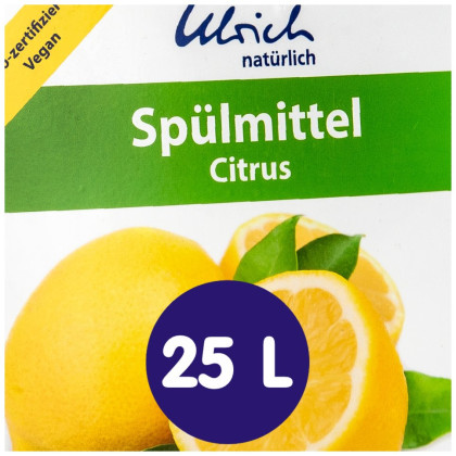 Prostriedok na umývanie riadu Citrus 25l