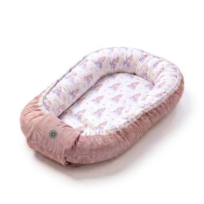 Obojstranné hniezdo pre bábätko XKKO LUX - Unicorns