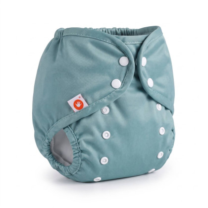 Vrchné plienkové nohavičky XKKO One Size - Granite Green