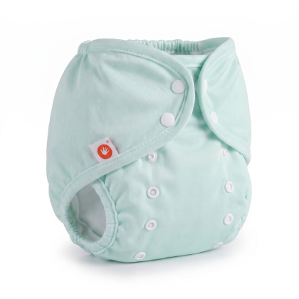 Vrchné plienkové nohavičky XKKO One Size - Pastel Mint