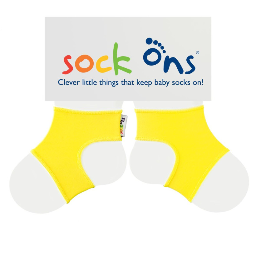 Sock Ons Bright Lemon - Veľkosť 0-6m