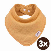 Bambusová šatka XKKO BMB - Orange 3x1ks VO bal.