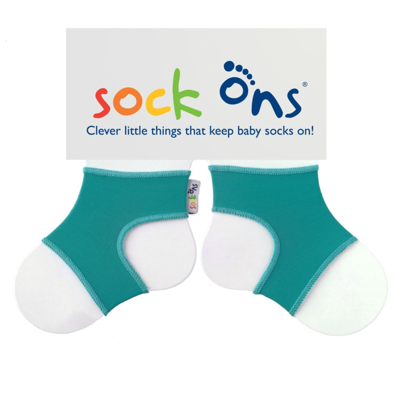 Sock Ons Bright Turquoise - Velikost 6-12m