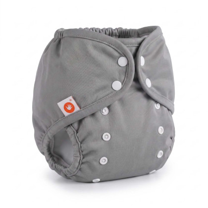 Vrchné plienkové nohavičky XKKO One Size - Grey