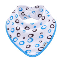 Bambusová šatka XKKO BMB - Cyan Bubbles 3x1ks VO bal.