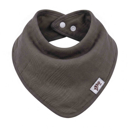 Bambusová šatka XKKO BMB- Dark Choco