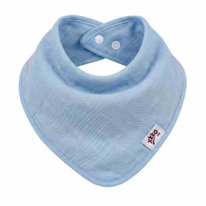 Bambusová šatka XKKO BMB - Baby Blue