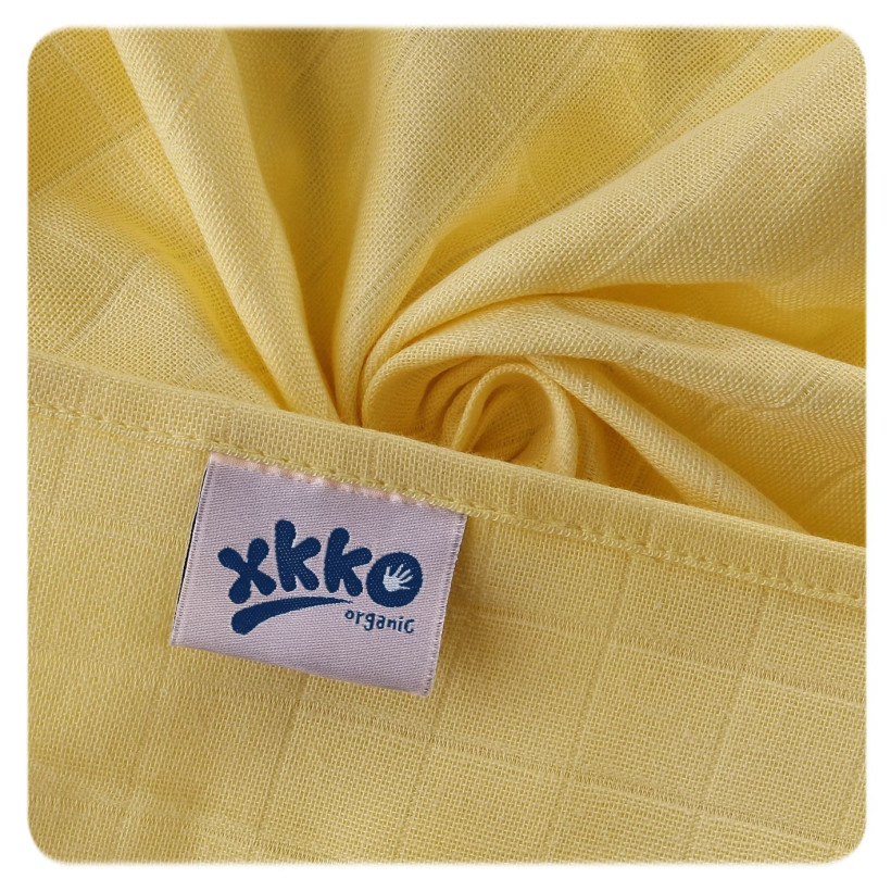 Plienky z biobavlny XKKO Organic 70x70 Staré časy - Pastels for Girls 40x5ks VO bal.