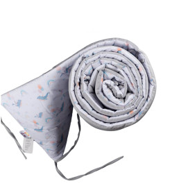 Mantinel do postieľky XKKO LUX 180cm - Sky Whale