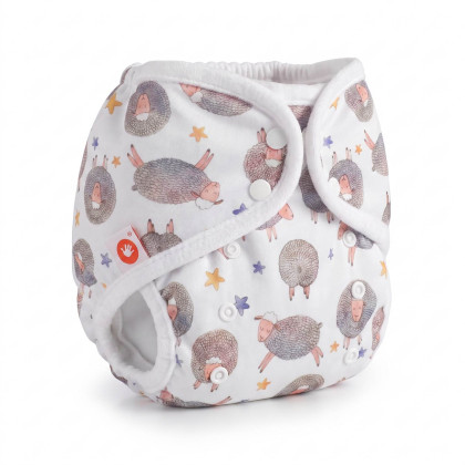 Vrchné plienkové nohavičky XKKO One Size - Dreamy Sheeps