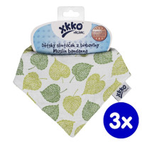 Šatka XKKO Organic Staré časy - Lipa 3x1ks VO bal.