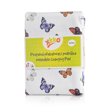 Prebaľovacia podložka XKKO 50x70 - Butterflies