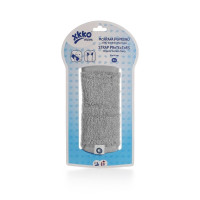 Ochrana popruhov nosidla alebo autosedačky XKKO Organic – Silver 5x1 bal. ( VO bal.)
